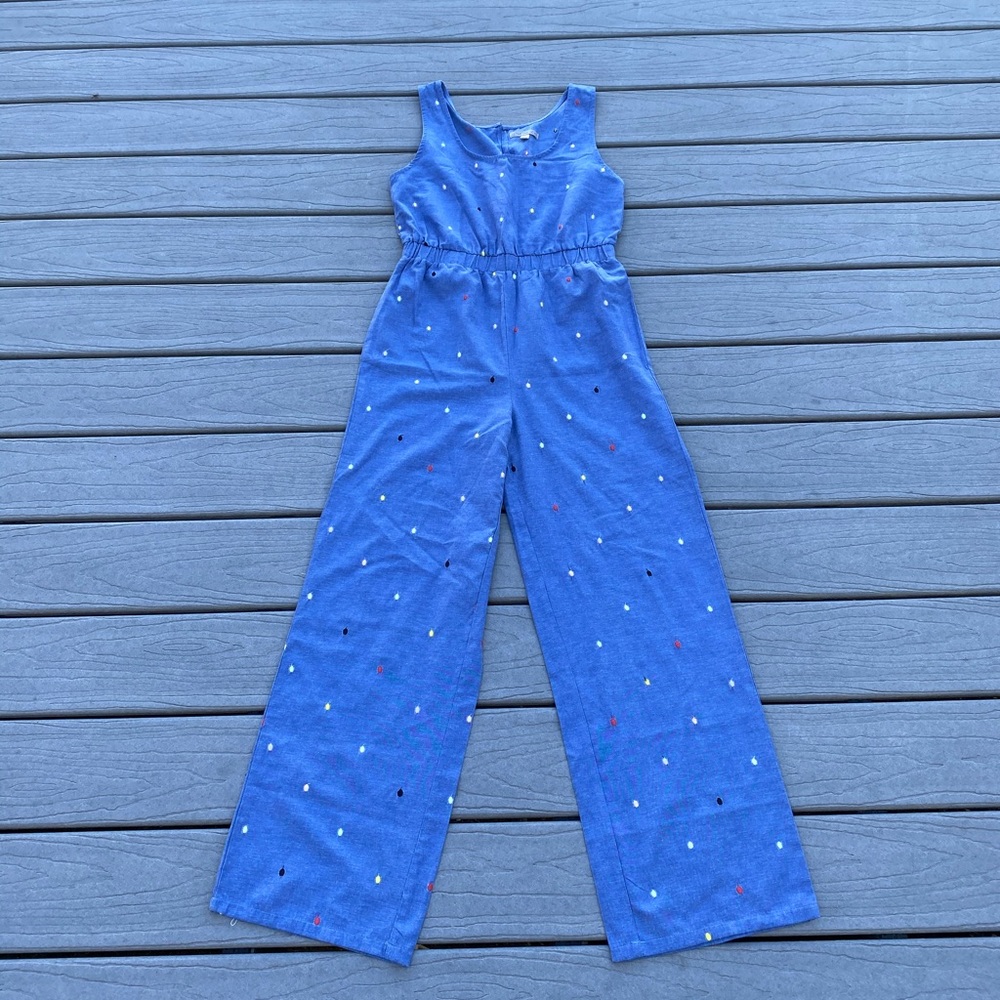12Thompson polka dot romper